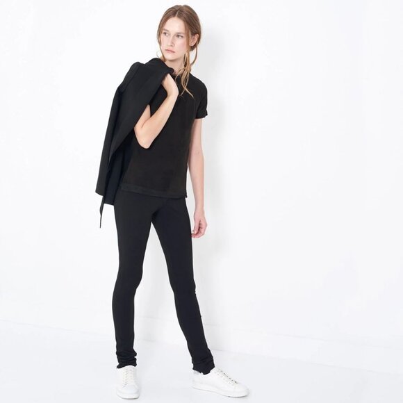 Marie Saint Pierre Laram Pants Black Size 2/ US 8 - Picture 3 of 12